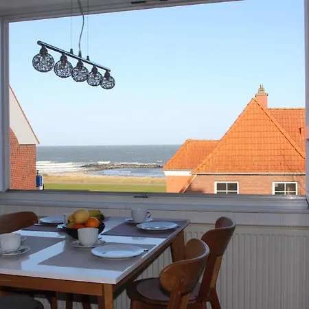 公寓 Ostseeglueck, Schoenberger Strand, Meerblick 斯洪保因霍泰